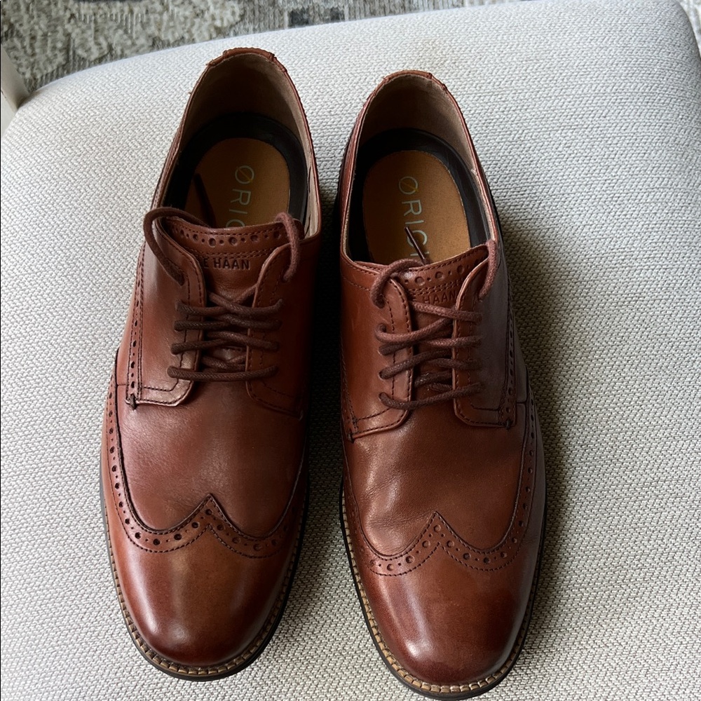 Cole Haan Men's Original Grand Leather Wingtip Oxfords